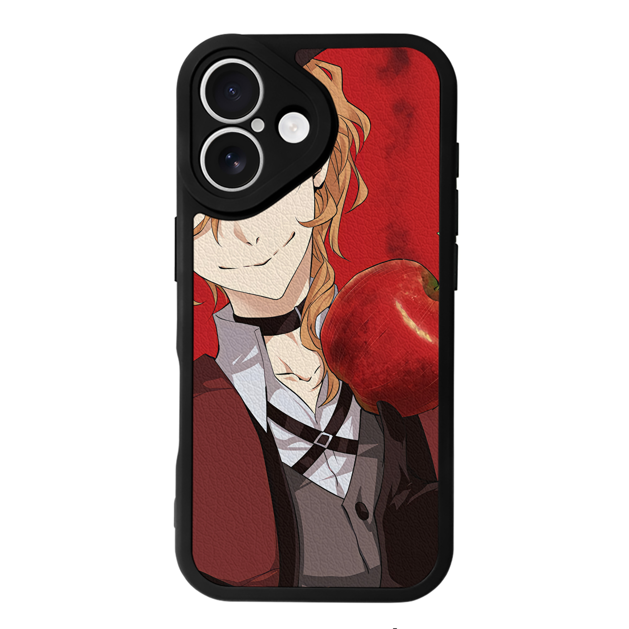 （画像用） 文豪ストレイドッグス Bungo Stray Dogs 【iPhone 16シリーズ対応】シリコンスマホケース（レザー調） 材質：シリコン